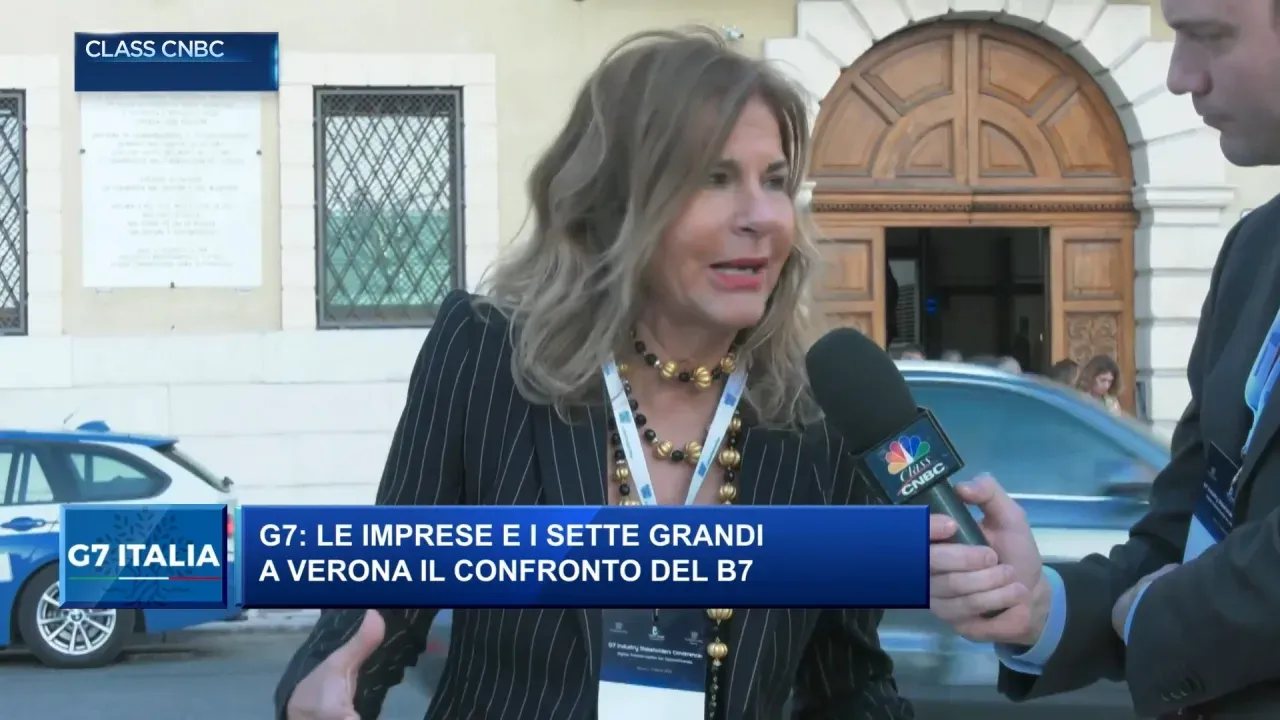 Marcegaglia (presidente B7): competitività imprese sfida del G7