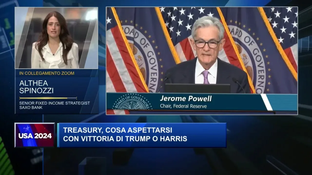 Elezioni Usa, Spinozzi (BG Saxo): "Treasury al 5% se vince Donald Trump"