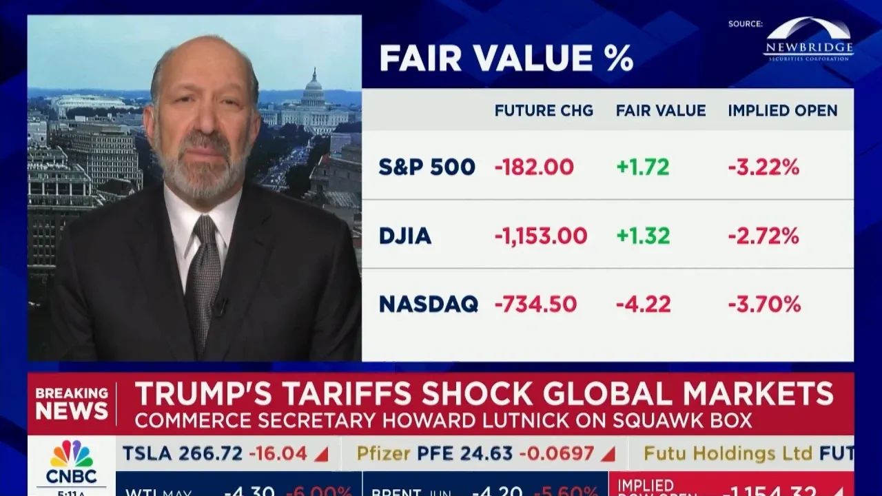 Lutnick: i dazi salveranno l’economia americana
