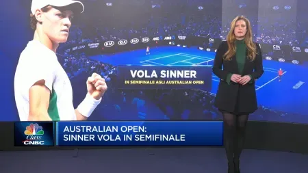 Australian Open: Sinner vola in semifinale e raggiunge Djokovic