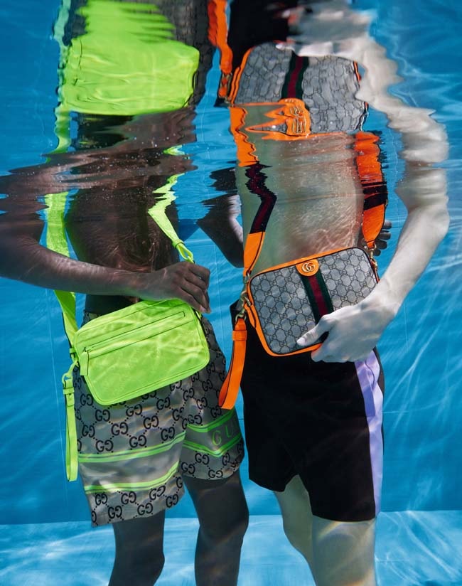 La collezione Gucci Lido (courtesy Gucci/Anthony Seklaoui)