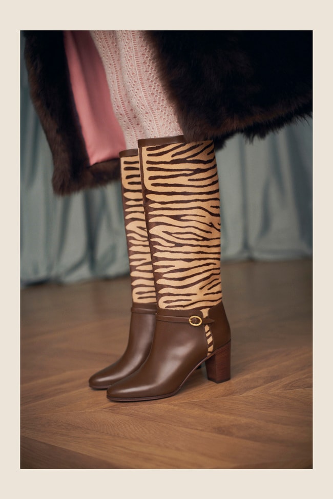 Degli stivali Valentino by Alessandro Michele «Avant les débuts» spring 2025 (courtesy Valentino) 