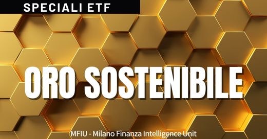 Oro si ma sostenibile