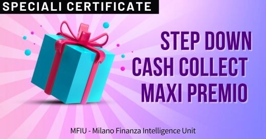 Doppia tranche di Cash Collect