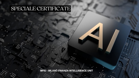 Un certificato che sfrutta la AI