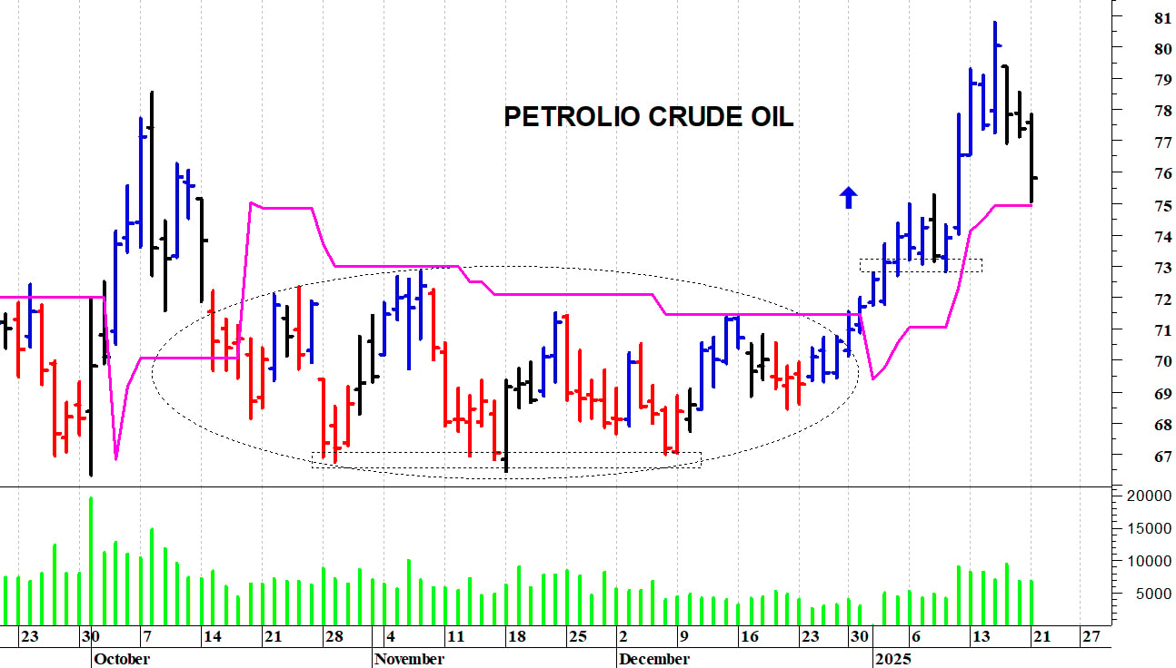 Petrolio: una veloce correzione