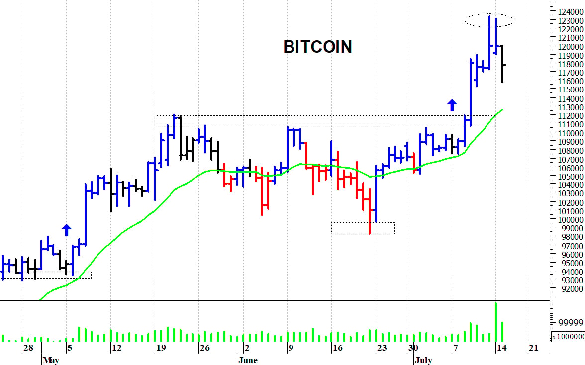 Bitcoin ($): pausa di assestamento