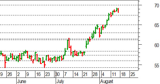 Unicredit, l'analisi tecnica: pausa di fisiologico consolidamento