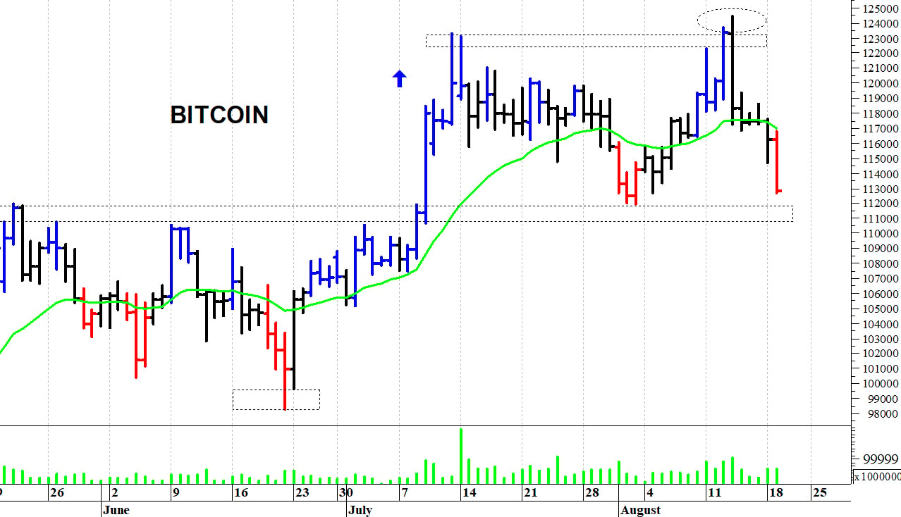 Bitcoin ($): supporto in area 112.500-112.000$