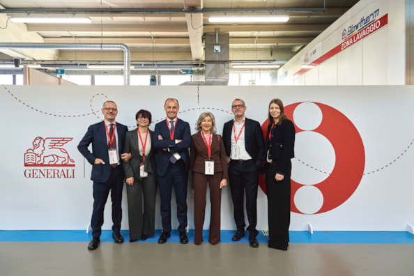 Da sinistra: R. Acquaviva, B. Lucini, T. Ceccon, C. Rustignoli, A. Busetto e J. Linke
