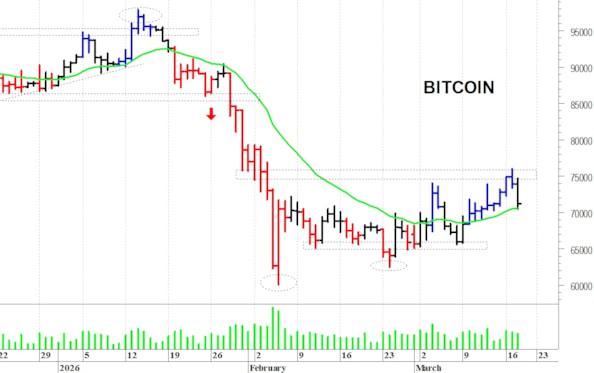 Bitcoin ($): duro ostacolo a quota 76.000 dollari