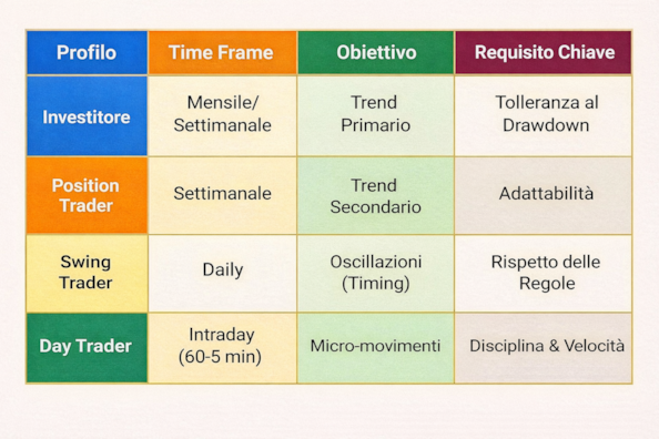 L'importanza del time frame