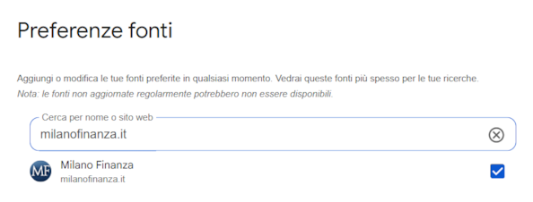 Aggiungi Milano Finanza alle tue fonti preferite di Google. Qui il link per restare sempre aggiornato  