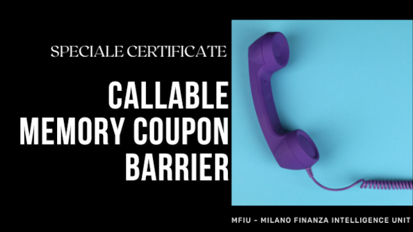 Certificates: barriera super generosa