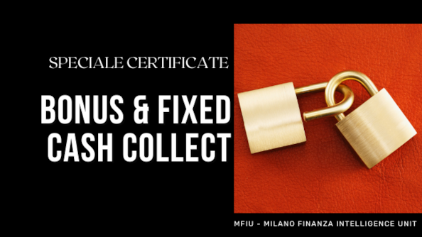 Certificates: nuovi Bonus e premi fissi