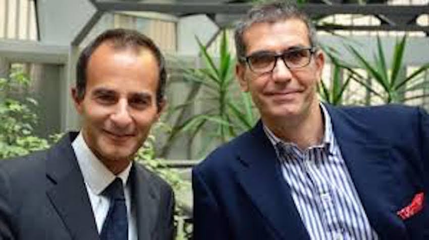 Ducio Vitali (a sinistra), fondatore e ceo di Alkemy con Riccardo Lorenzini, il presidente