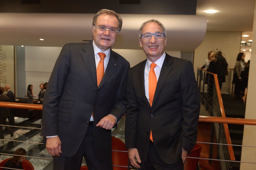 Callisto Fedon e Maurizio Schiavo, presidente e ceo di Giorgio Fedon group