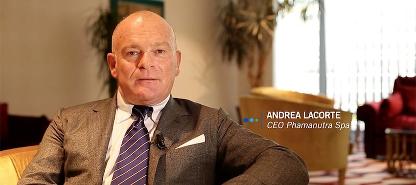 Andrea Lacorte, fondatore e presidente di Pharmanutra