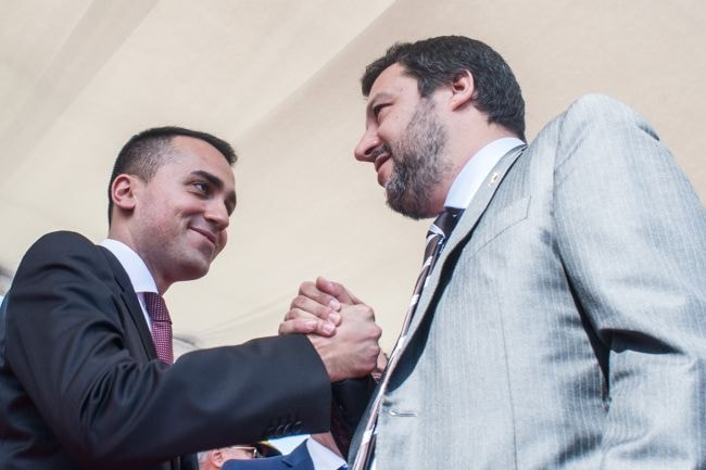 Luigi Di Maio e Matteo Salvini