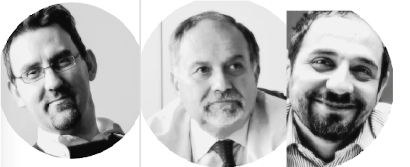 Da sinistra, Davide Sommariva, Sandro Rizzo e Raffaele Palomba sono i tre fondatori di Renergetica.