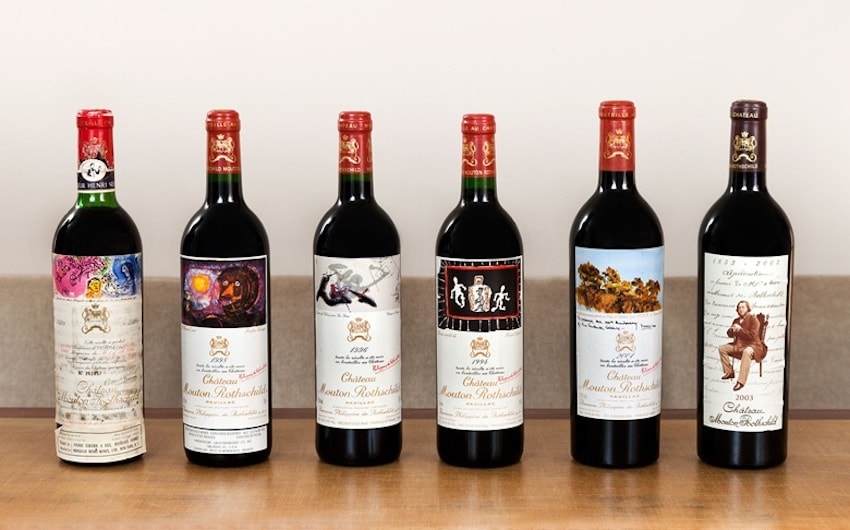 Mouton-Rothschild, male i grandi
