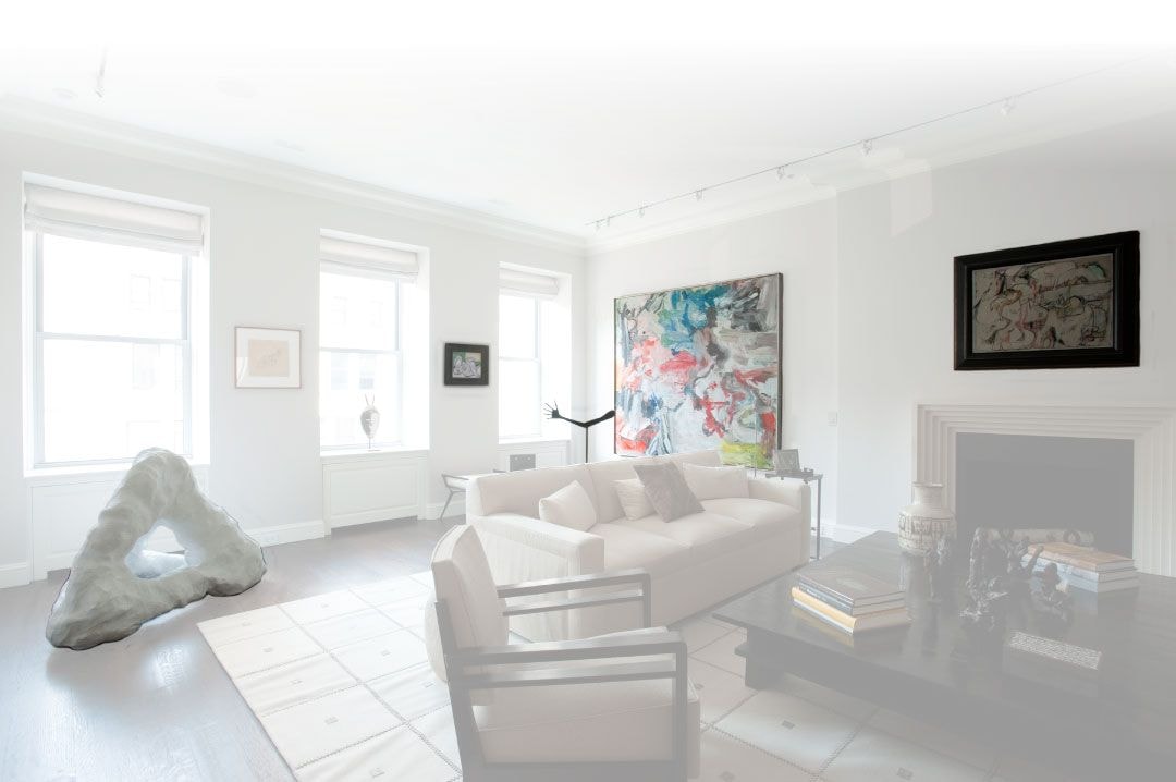 Alcune opere nel salotto di casa Bryant (Photo: Rebecca McAlpin for The Wall Street Journal)