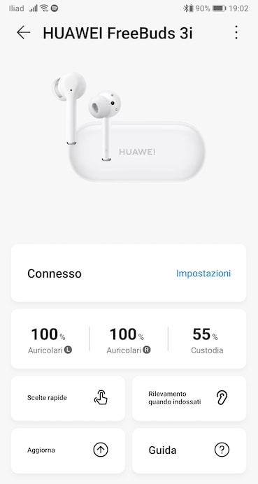 I driver dinamici da 10 millimetri garantiscono un'ottima qualità musicale in tutte le frequenzeI 3 microfoni, di cui uno rivolto verso il padiglione auricolare, supportano il sistema di cancellazione elettronica del rumoreL'interfaccia dell'app Huawei AI Life permettono di personalizzare i comandi touch