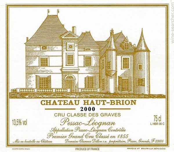 Haut-Brion contiene le perdite