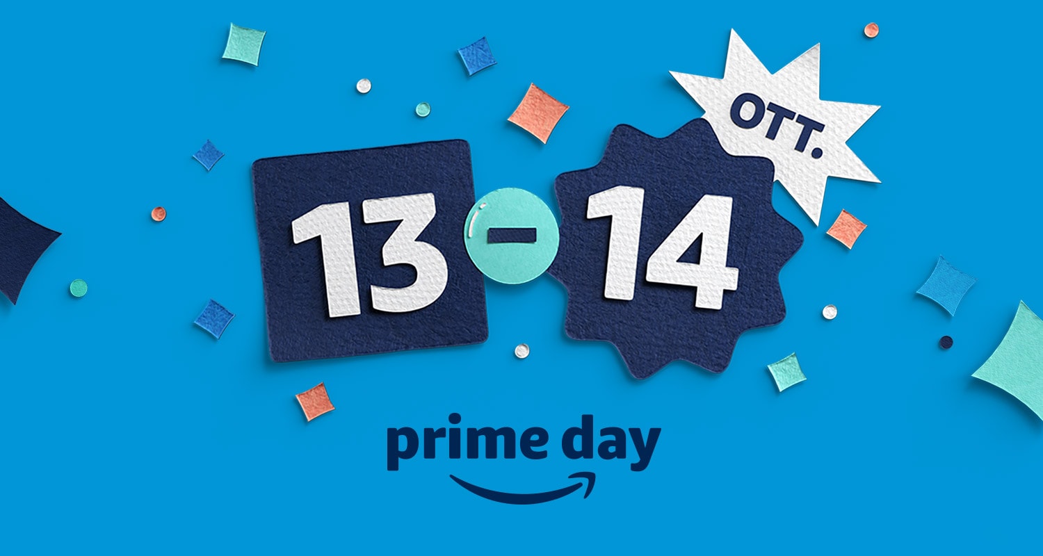 Amazon Prime Day torna il 13 e 14 ottobre