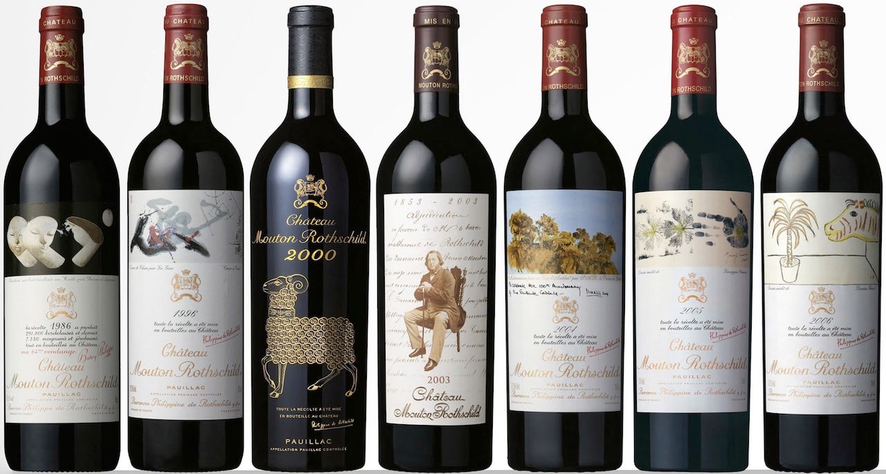 Mouton-Rothschild, male le antiche