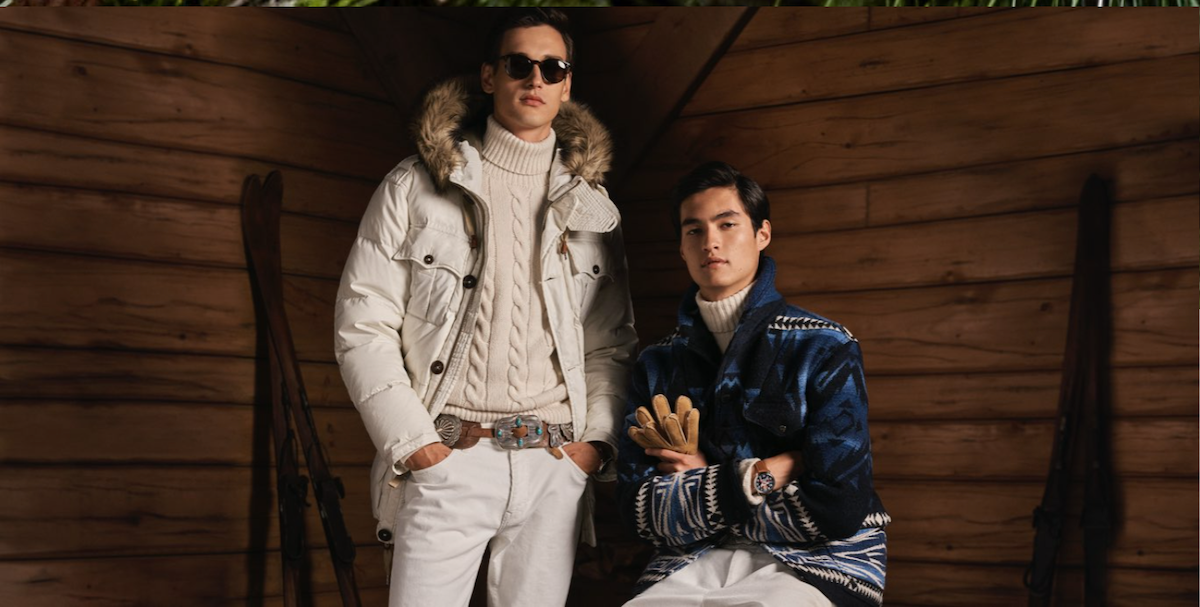 Uno scatto della campagna a-i 2021 di Ralph Lauren (ph. official website)