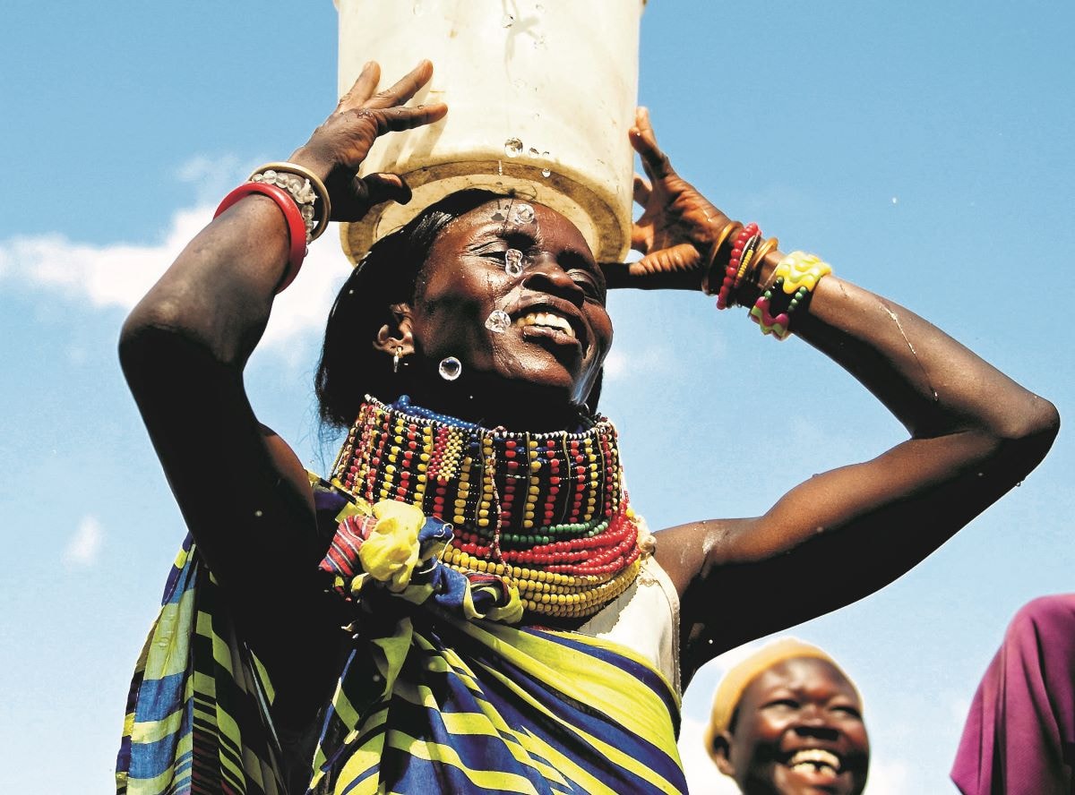 Una foto Oxfam (credits: Kieran Doherty)
