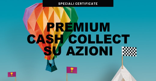 Nuovi Premium Cash Collect per Intesa SanPaolo