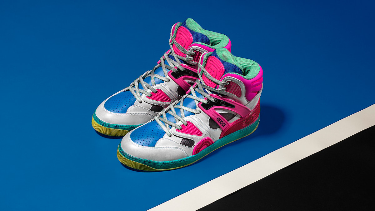 Le Gucci basket realizzate con il materiale Demetra