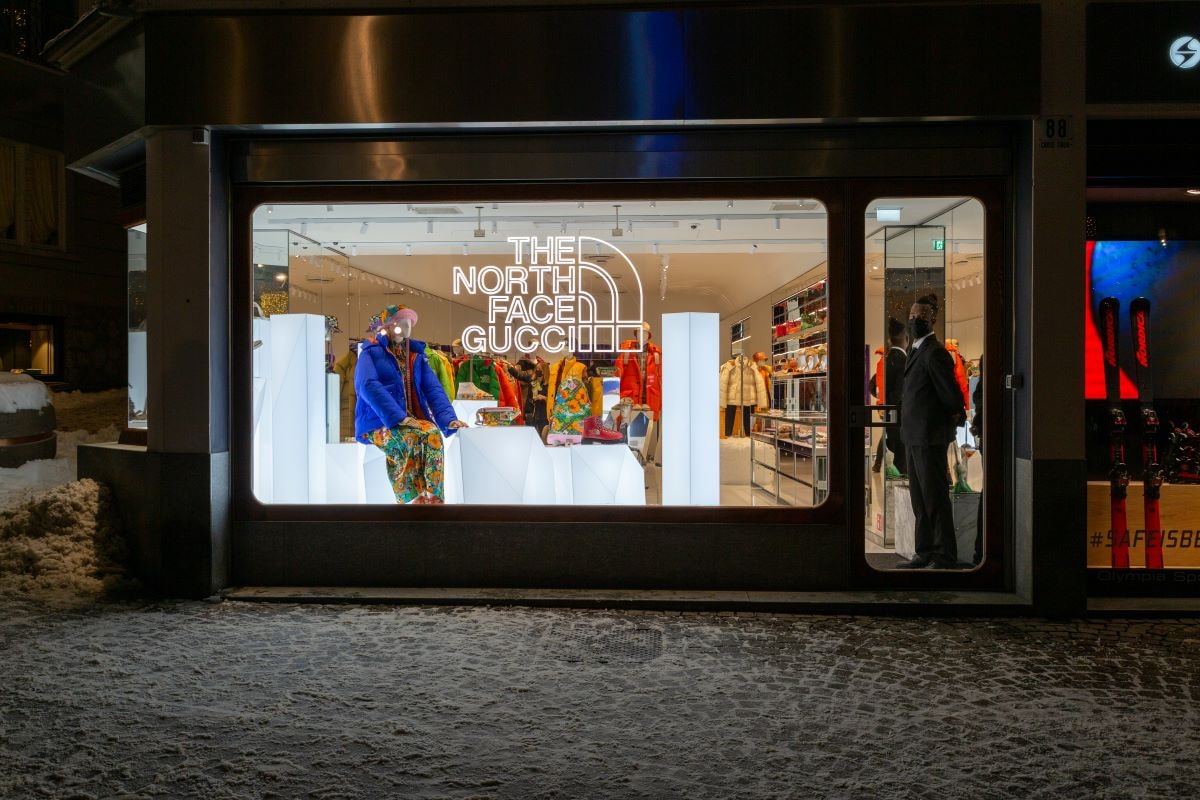 The store of Gucci opened by Franz Kraler