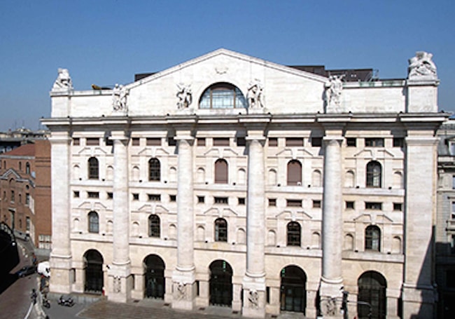 Le borse europee chiudono in rosso. Piazza Affari -0,96%