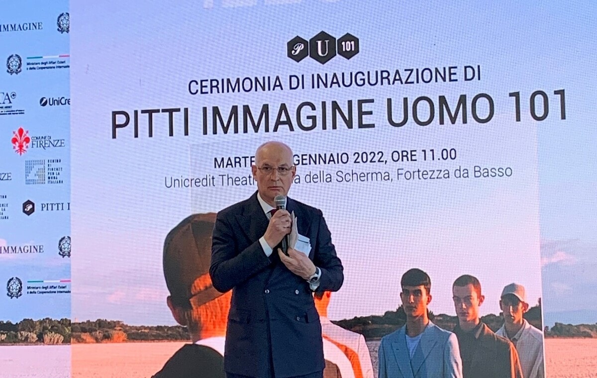 Sergio Tamborini a Pitti uomo 101 