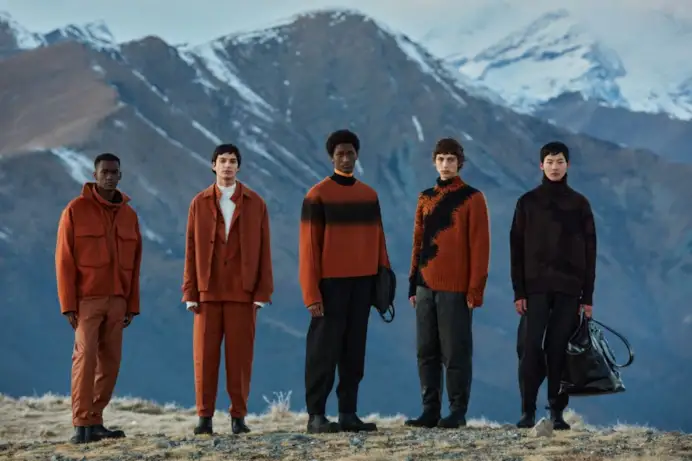 Some looks of the f-w 2022/23 by Zegna