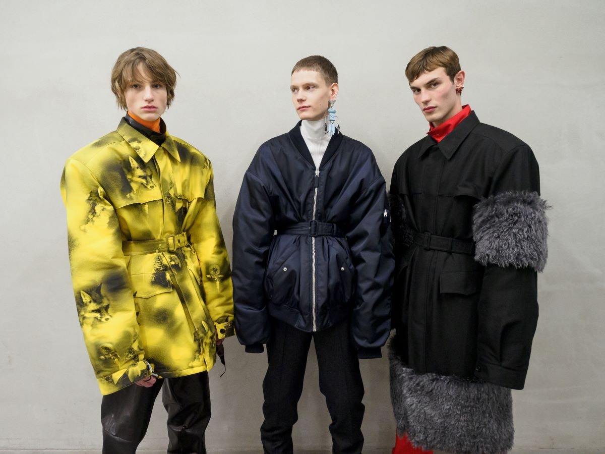Some looks of the f-w 2022/23 by Prada
