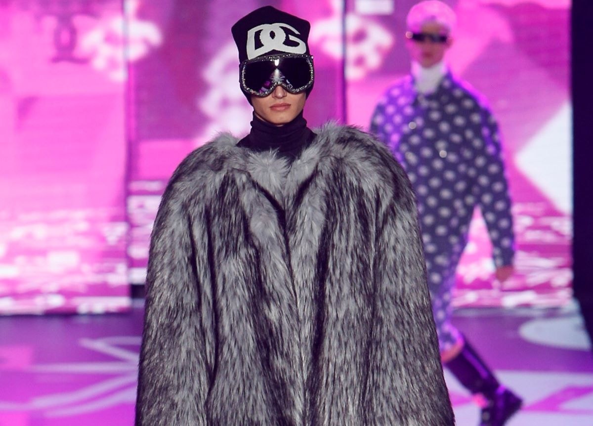 Un look Dolce&Gabbana autunno-inverno 2022/23