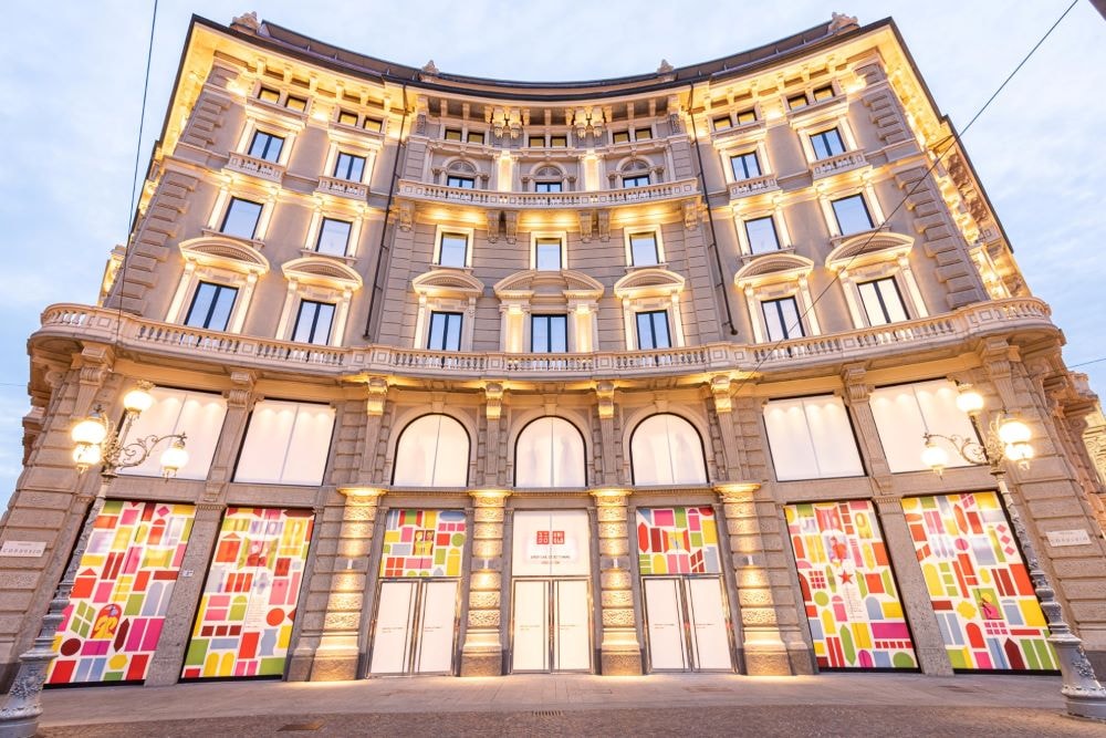 The Uniqlo store in Cordusio