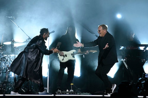 Michael Kors together with Grammy-winner singer and dancer Miguel