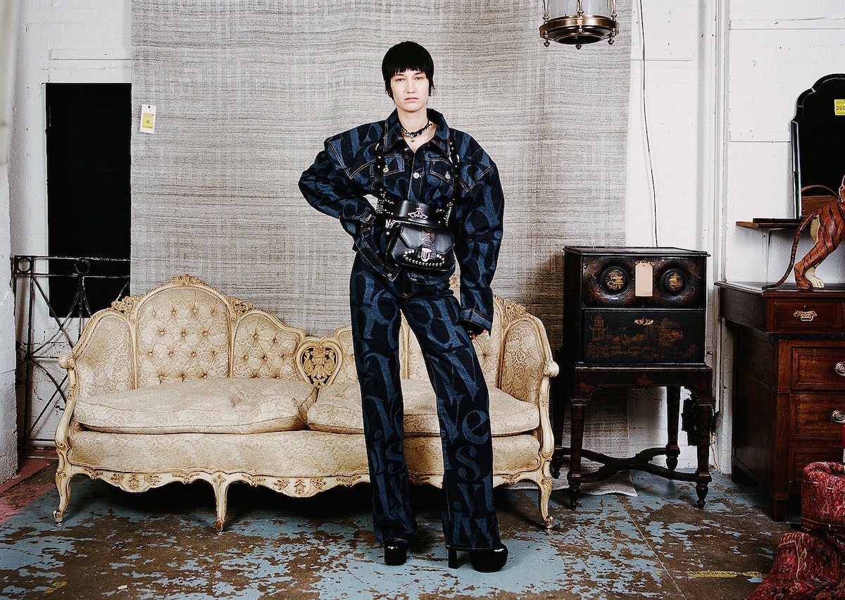 A look from Vivienne Westwood a-w 2022/23 (courtesy Vivienne Westwood/Wayne Hanson)