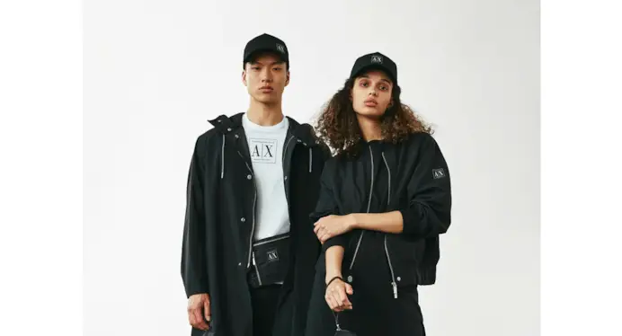 Two A|X Armani exchange looks