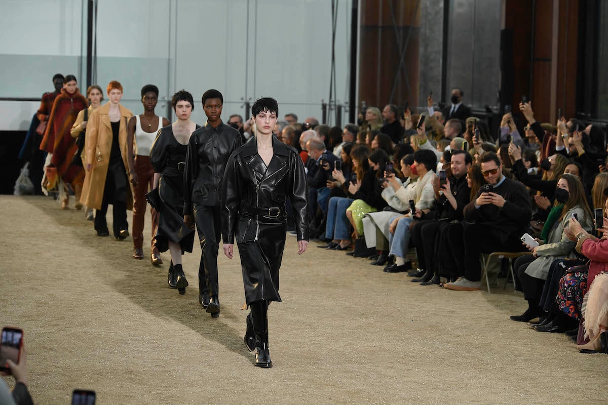 The Chloé fall-winter 2022/23 catwalk finale