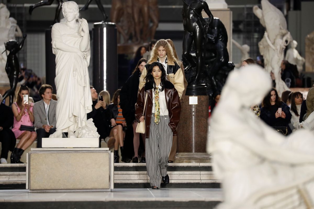 Louis Vuitton fall-winter 2022/23 show's finale 