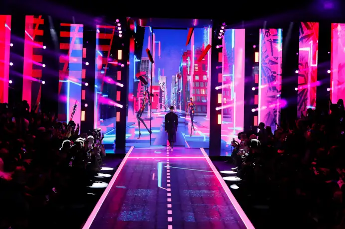 A momento of Dolce&Gabbana f-w 2022-23 show