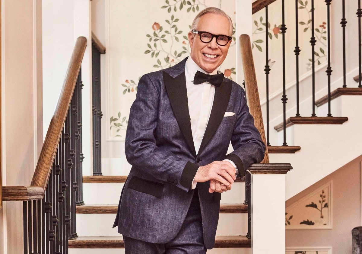 Lo stilista Tommy Hilfiger (ph David Higgs, courtesy Tommy Hilfiger)