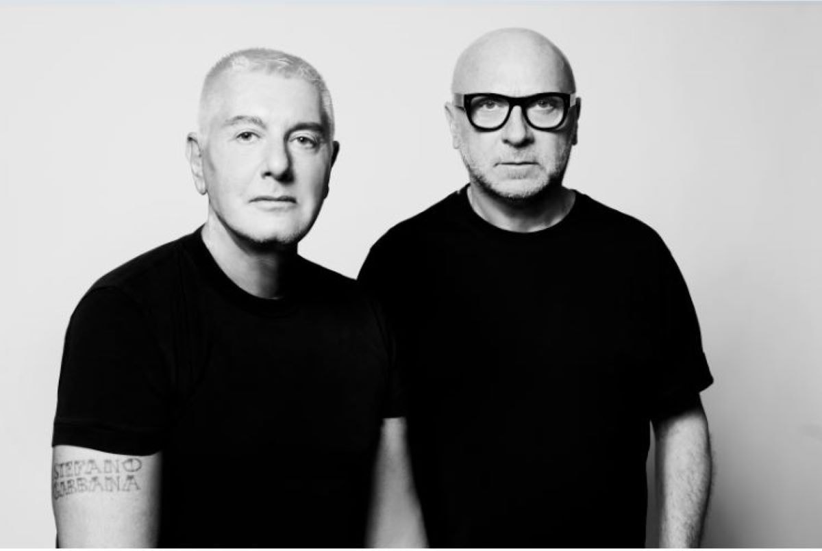 A portrait of Domenico Dolce and Stefano Gabbana (photo by Alan Gelati)