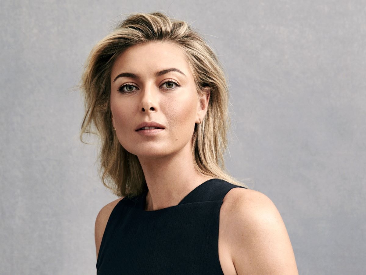 Maria Sharapova (photo Bjorn Iooss, courtesy of Moncler)